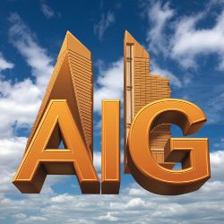 AIG 3D Logo