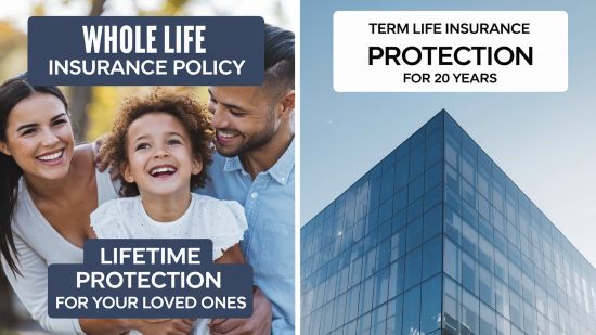 Whole Life Insurance vs. Term Life Insurance