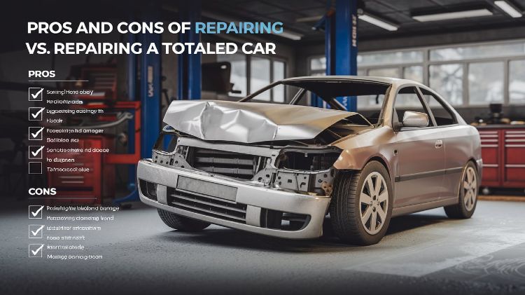 Pros and Cons of Repairing vs. Replacing a Totaled Car